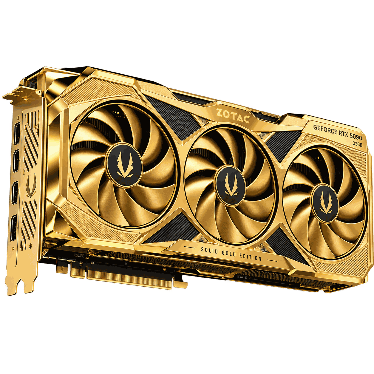 Zotac RTX 5090 32GB Solid Gold Edition